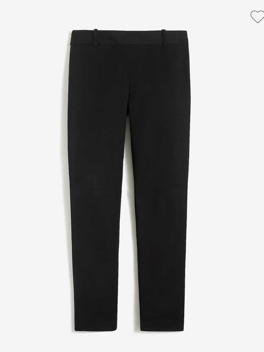 J.Crew Winnie Pants in classic black size 14